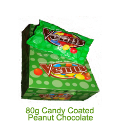 80g Candy Coated Peanut Chocolate