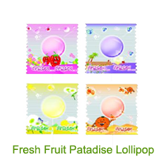 Fresh Fruit Patadise Lollipop
