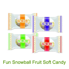 Fun Snowball Fruit Soft Candy