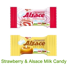 Strawberry & Alsace Milk Candy